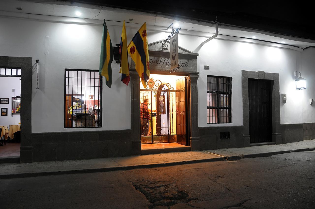 Hotel Y Restaurante Colonial Popayán Buitenkant foto